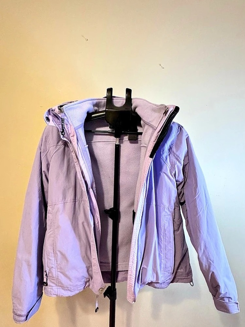 L.L.Bean Women's Hooded Jacket Purple Size Small